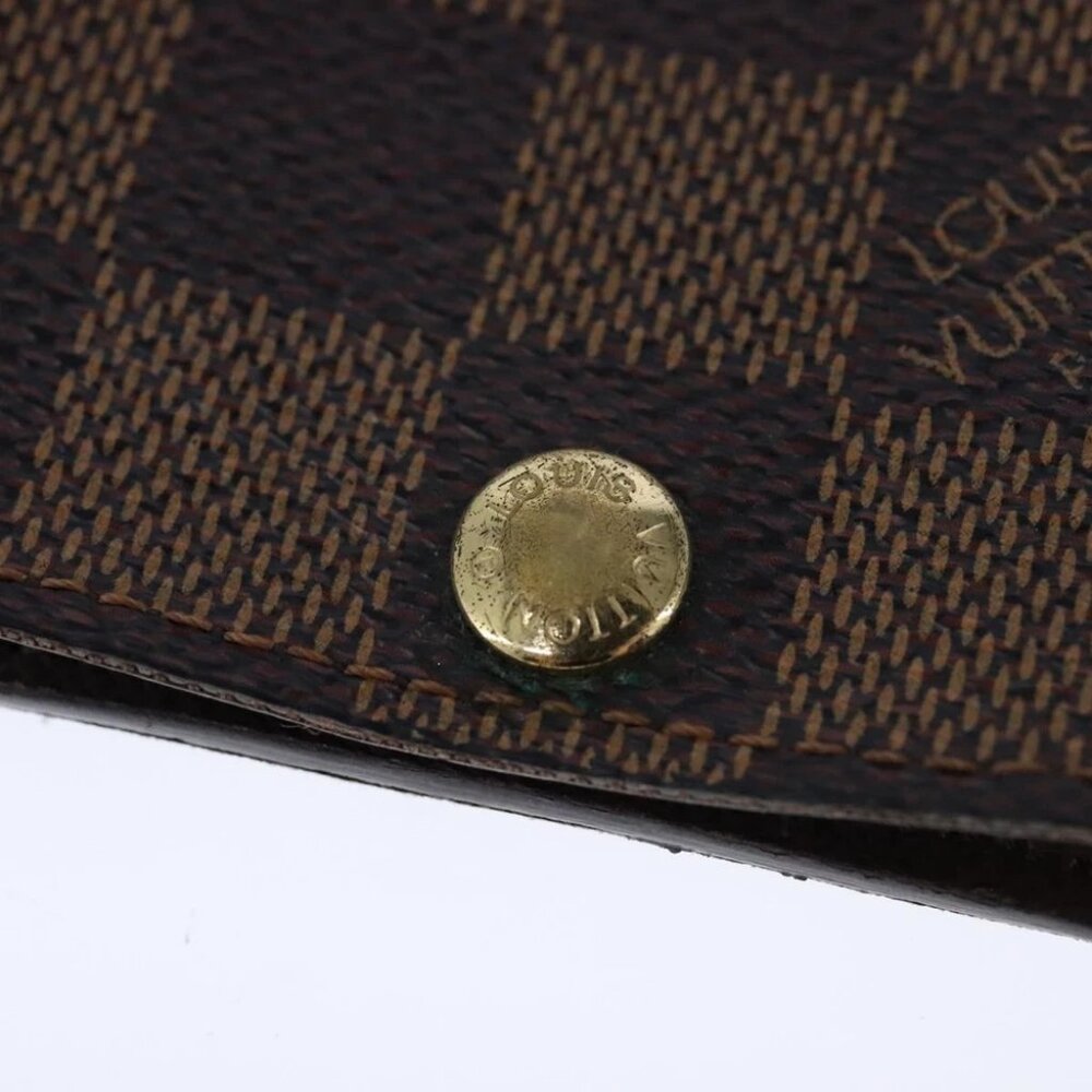LOUIS VUITTON Damier Ebene Porte Cartes ID Bandouliere Case - Picture 7 of 14
